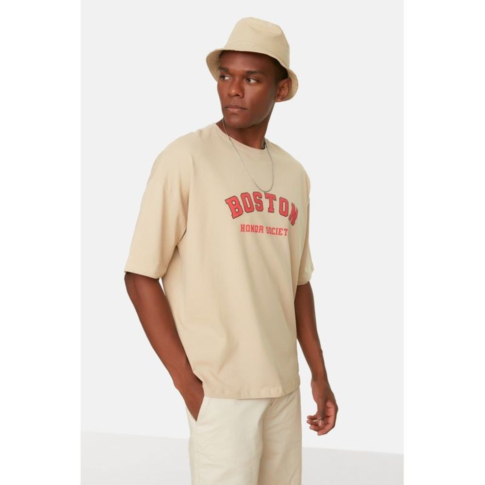 NWT Trendyol Men Oversize Crew neck Knit T-Shirt